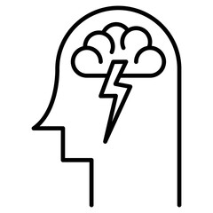  performance  icon, outline vector illustration