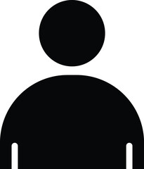 User Icon set. Profile icon. Monochrome icon. People sign. account symbol. Leader and workers. People icon set in trendy flat style. Team logo. Icon for business card  design. Vector design