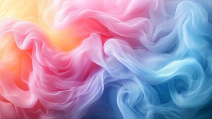 Obraz premium Exploring the Fluid Beauty of Colorful Abstract Designs and Textures