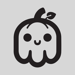 Obraz premium black and cartoon dog