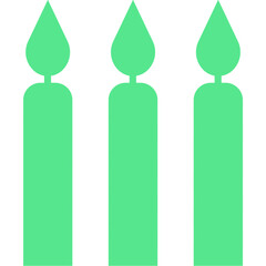 Happy birthday single vector icon