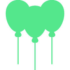 Happy birthday single vector icon