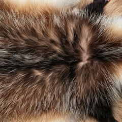Opossum Fur Texture, Animal Hide Pelt Skin Graphic, Possum Nature Hair Pattern