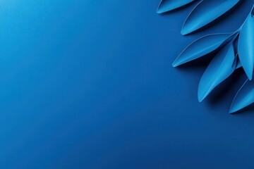 Corporate blue background with subtle design elements, white box for text input, business text area, executive style