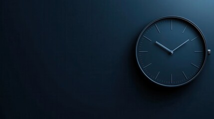 Digital clock background with large blank text area, timely concept, business text input, time is money