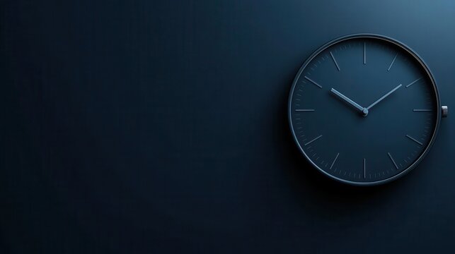 Digital clock background with large blank text area, timely concept, business text input, time is money