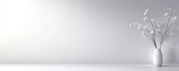 Minimalist blackandwhite gradient background with blank text box, modern and elegant, business input field, timeless class