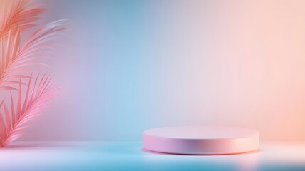 Soft pastel gradient with large space for text, gentle and professional, business input field, approachable style