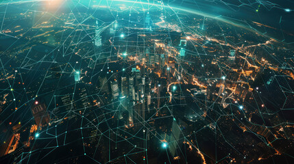 A visual of investors seizing new opportunities in emerging markets, tech innovation, and global infrastructure projects.