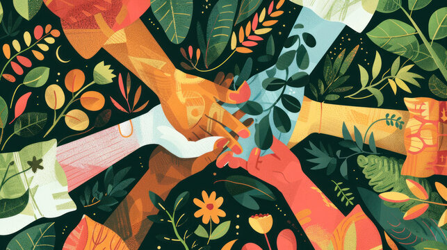 A visual of wealth being directed toward nonprofit initiatives, supporting education, healthcare, and social justice programs.