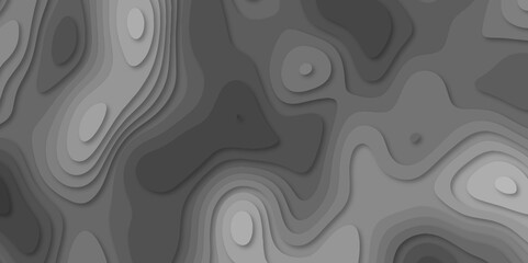 Abstract luxury multicolor modern 3d papercut background. Minimal abstract vector wave carve diamond topography line circle creative topography map circle and wave line smooth multilayer pattern.