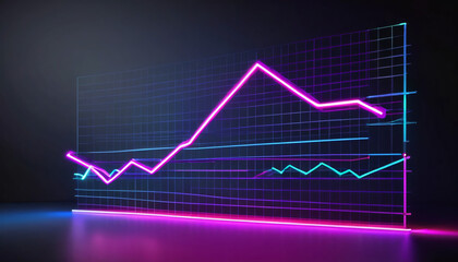 Naklejka premium graph