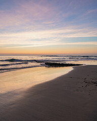 Beautiful Ocean Sunset on the beach