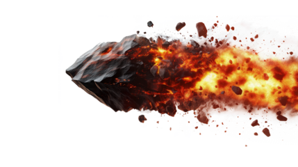 Water splash isolated on transparent background 