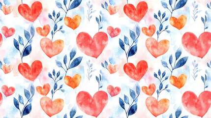 Seamless pattern featuring gentle rose batik and tie dye designs with a Japanese geometric influence perfect for fabric and wallpaper design