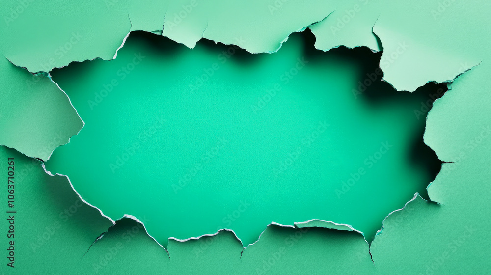 Poster Create stunning visuals with a captivating torn paper background for your designs and presentations