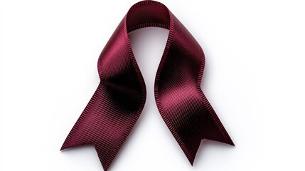 Maroon Ribbon of Remembrance 