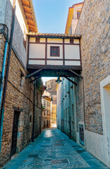 street in the town, Pamplona, Navarre, Spain, Europe, September 2024