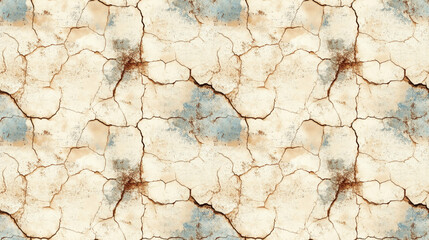 Fototapeta premium Old color grunge pattern featuring stains cracks and spots for stylish wallpaper or backdrop use