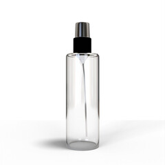 bottle of perfume isolated on transparent or white background generic bottle 3d