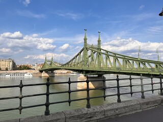 Fototapeta premium Széchenyi Kettenbrücke in Budapest