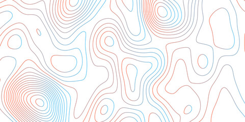 Abstract white colorful gradient Topographic line map background. Contour elevation topographic and textured Background Modern design with White background with topographic wavy pate for decoration.	
