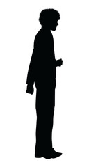 Man Silhouette Illustration