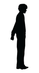 Man Silhouette Illustration