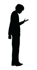 Man Silhouette Illustration