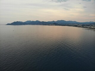 A photo of a body of water