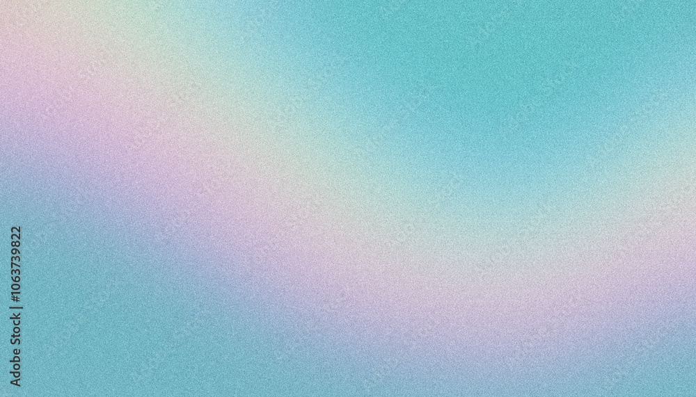 Poster soft pastel color gradient with a grainy texture background, ideal for a variety of design projects