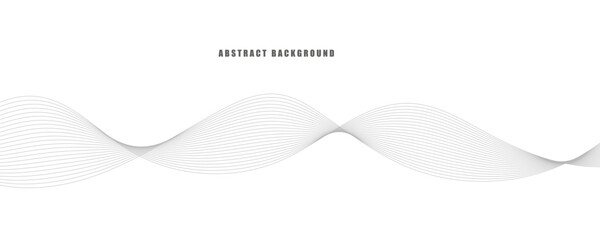 Abstract wavy line art background.