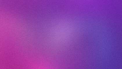 Vibrant gradient of purple and pink creating a visually appealing backdrop on a smooth grainy texture background
