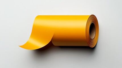 Roll of Yellow Vinyl Tape 