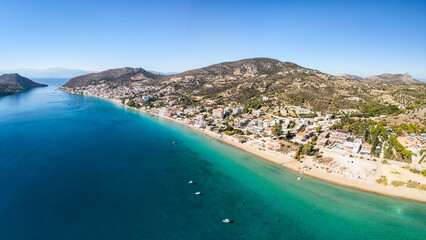 Fototapeta premium Tolo town near Nafplio in Peloponnese, Greece