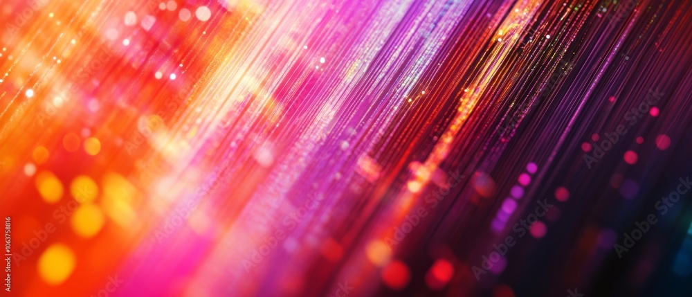 Poster a mesmerizing and stunning abstract background that is filled with vibrant colors and dynamic light 