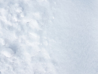 Snow texture. Winter white background