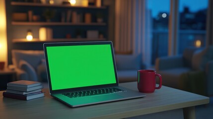 The Cozy Laptop on Desk