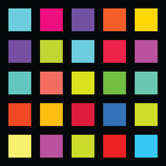 Vibrant colors that look good on black