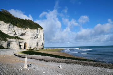 falaises d'Yport, près de Fécamp