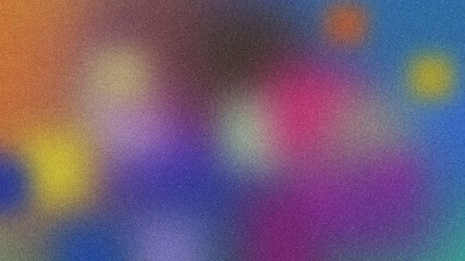 Smooth Gradient Poster with Subtle Grainy Texture for Artwork, Modern Gradient with Vibrant Colors and Grainy Noise for Posters