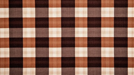 Elegant checkered pattern in rich brown tones, perfect for backgrounds and decorative designs.