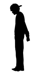 Man Silhouette Illustration