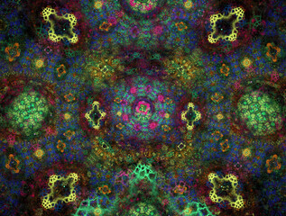 Imaginatory fractal abstract background Image