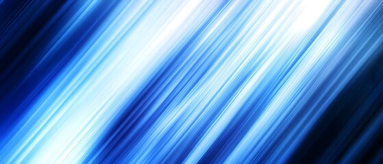 Cool Blue Gradient Background with Light Streaks