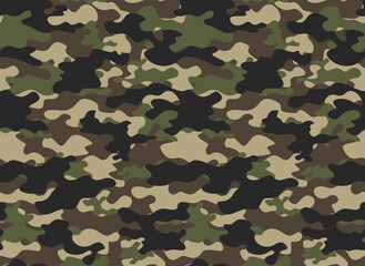
army camouflage background, military texture, vector seamless print, stylish design