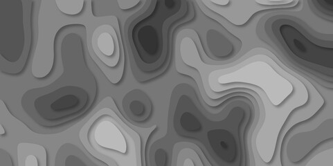 Abstract luxury multicolor modern 3d papercut background. Minimal abstract vector wave carve diamond topography line circle creative topography map circle and wave line smooth multilayer pattern.