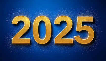 blue background shines radiant gold brief period year