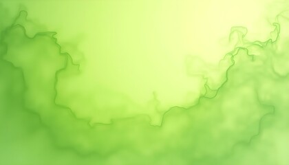 Obraz premium Green Abstract Swirls Background for Website Design