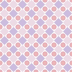 seamless background with flowers